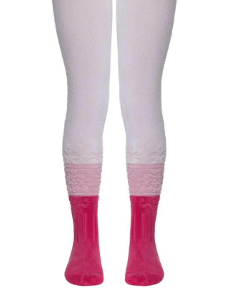 #6С-17СП(255) - Sof-tiki Conte-Kids Cotton Terry Tights - For Girls & Boys 6yr.