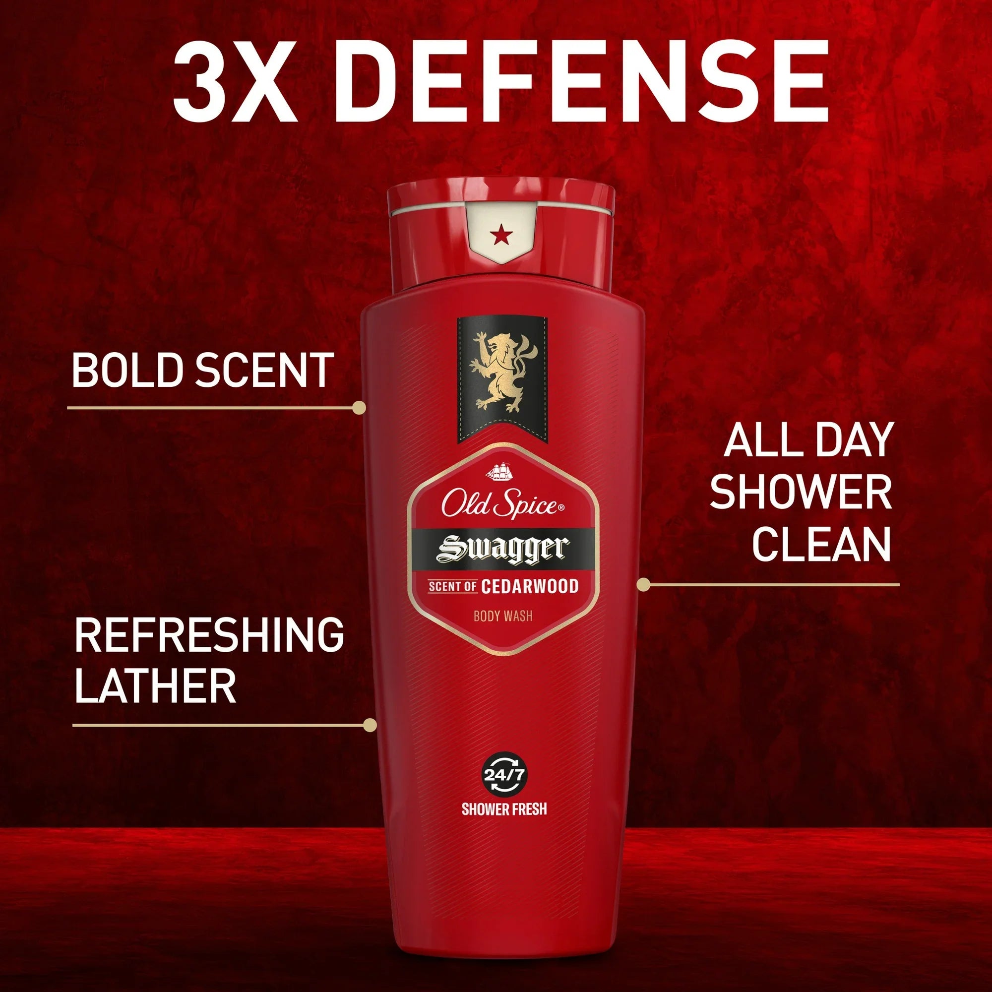 OLD SPICE Swagger Scent of Cedarwood Body Wash