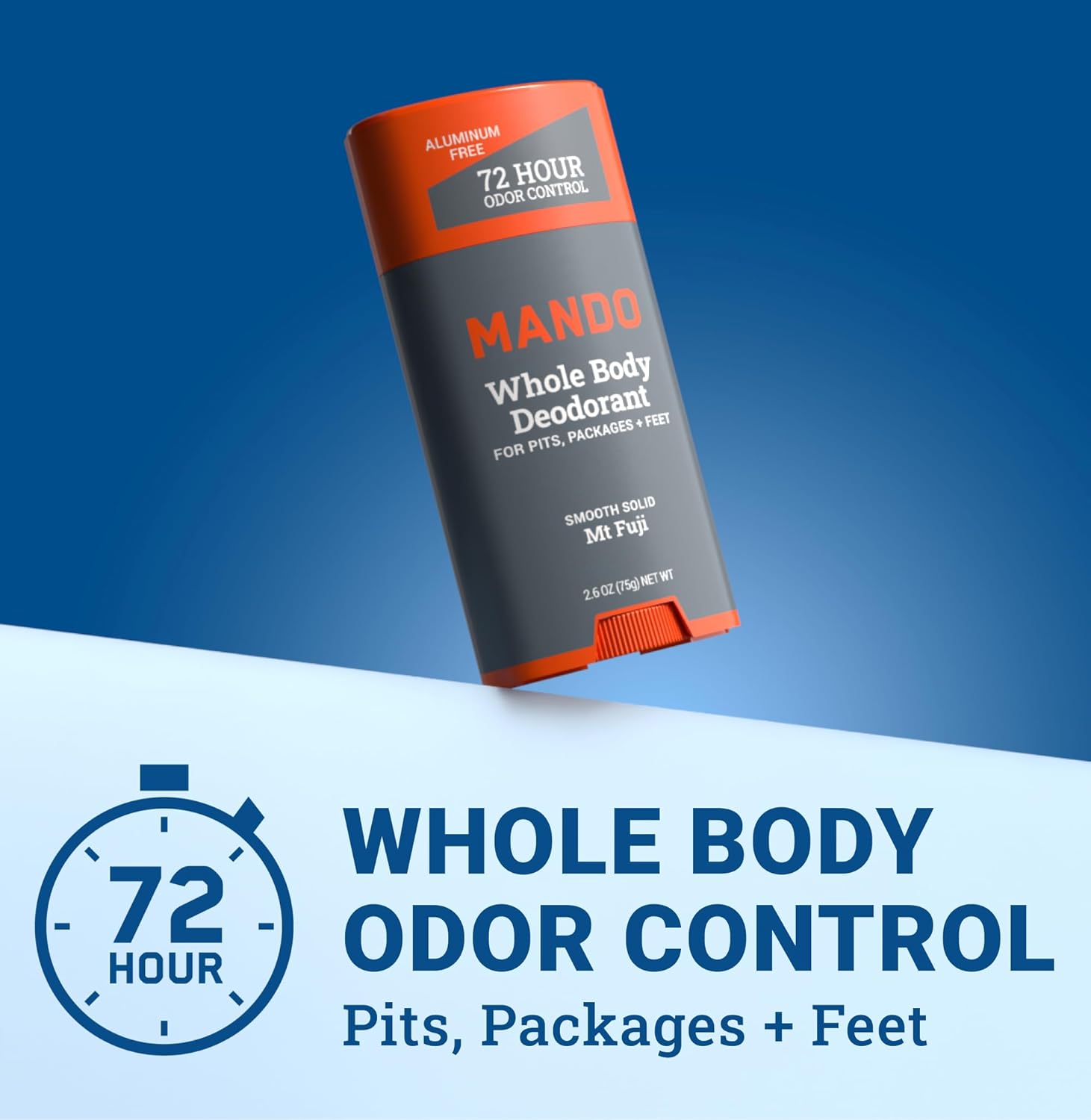 MANDO Whole Body Solid Deodorant Stick
