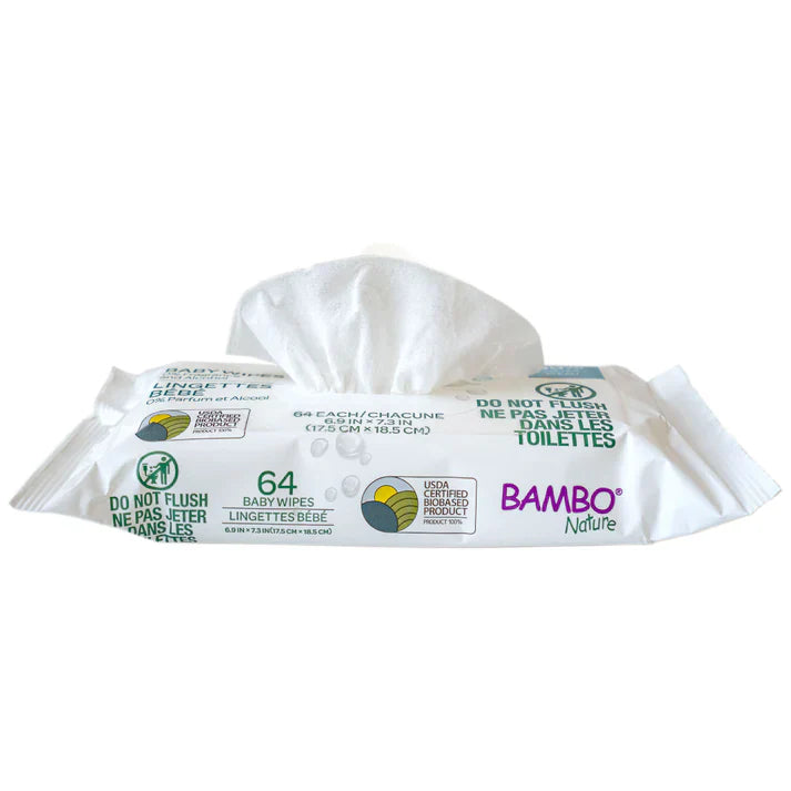 BAMBO NATURE Organic Wipes