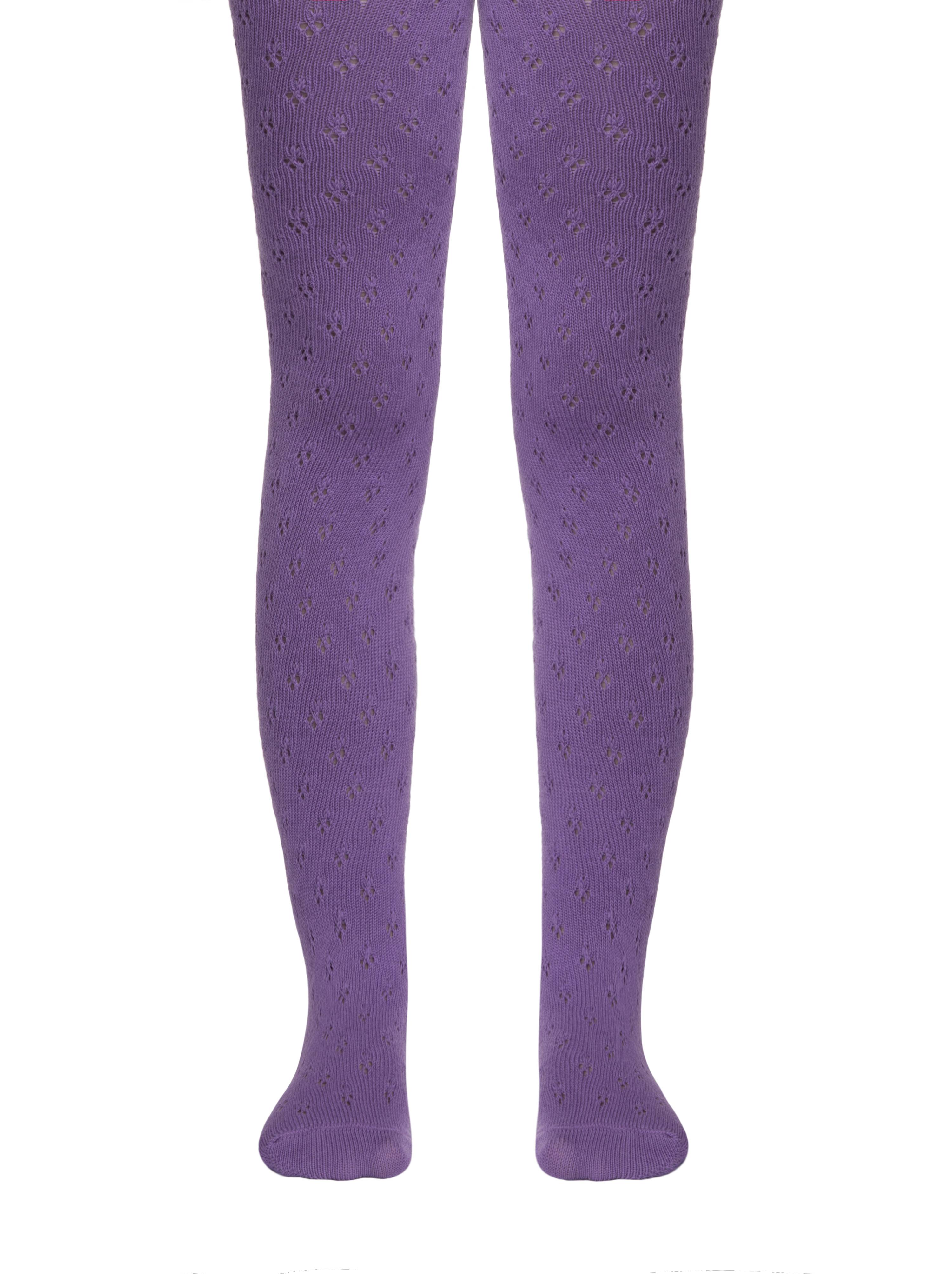 #7С-80СП(404) - Miss Conte-Kids Openwork Cotton Tights For Girls 2yr.-4yr.