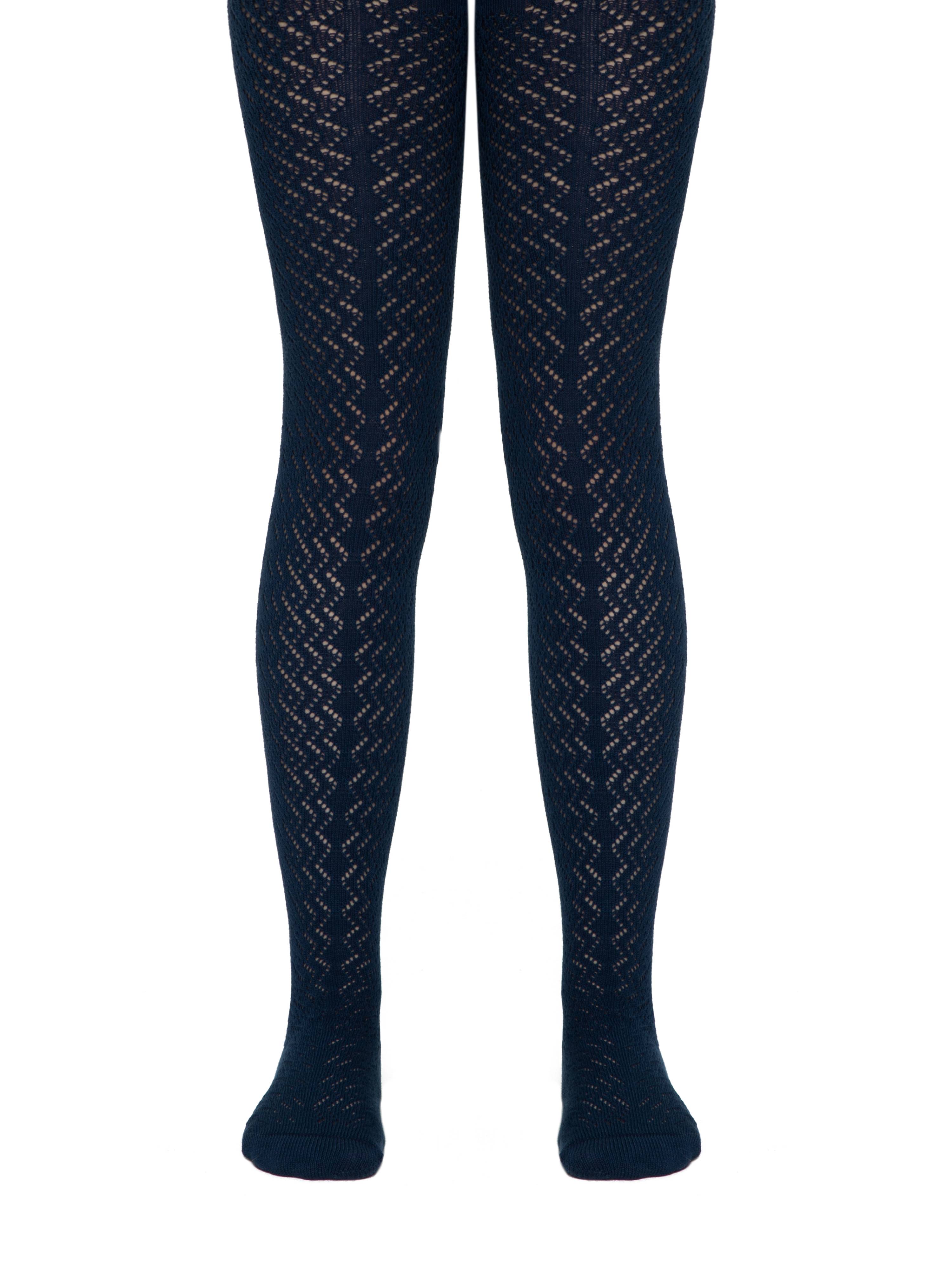#7С-80СП(273) - Miss Conte-Kids Openwork Cotton Tights For Girls 10yr.-12yr.