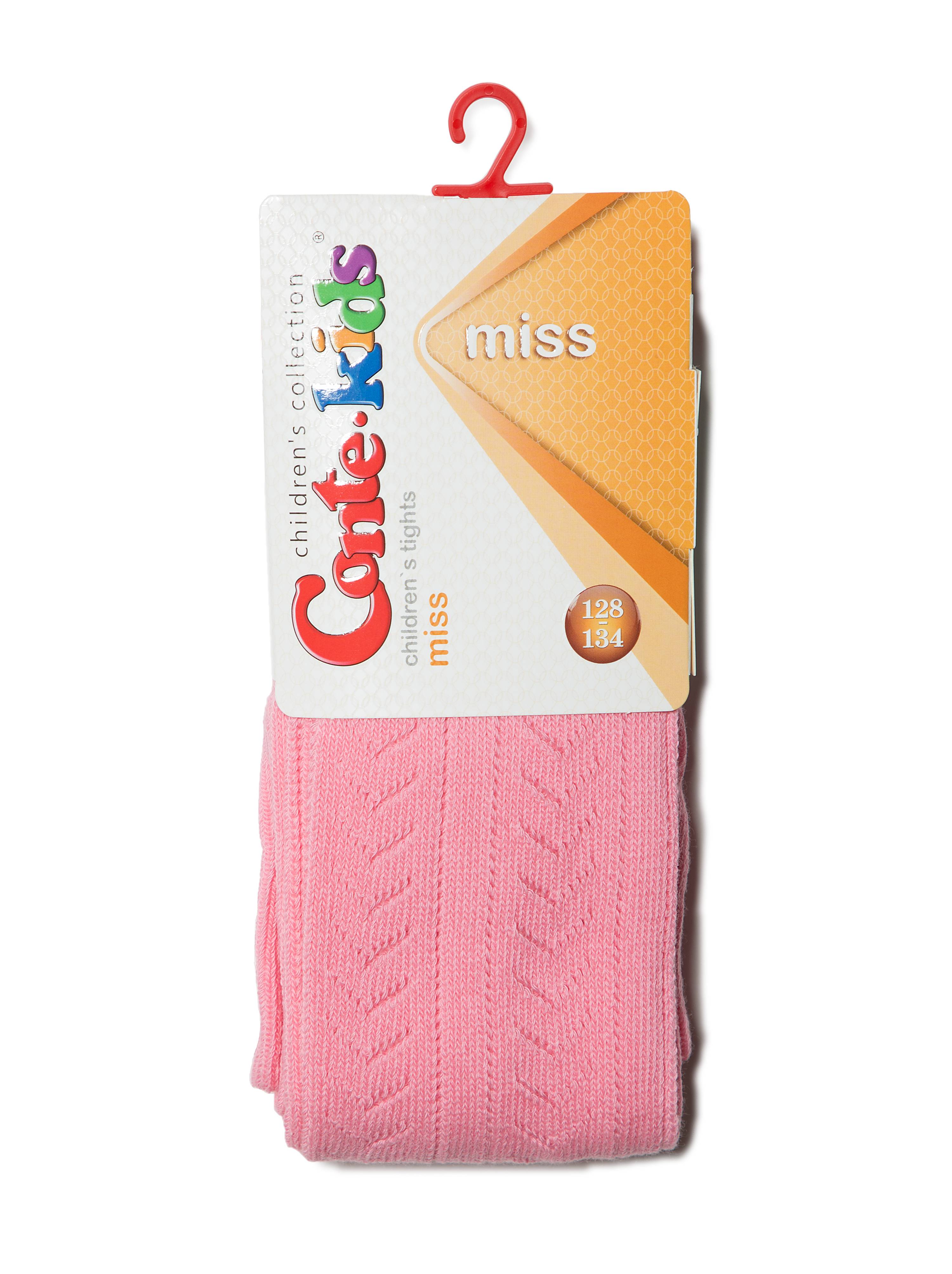 #7С-80СП(267) - Miss Conte-Kids Openwork Cotton Tights For Girls 6yr.-8yr.