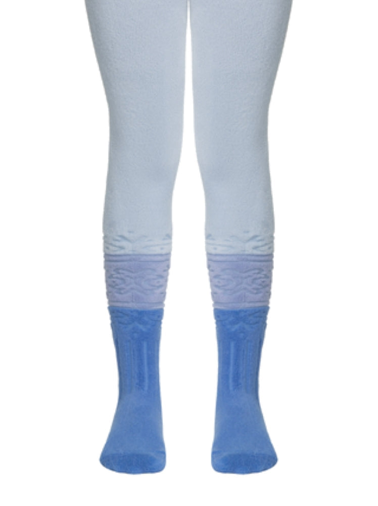 #6С-17СП(255) - Sof-tiki Conte-Kids Cotton Terry Tights - For Girls & Boys 6yr.