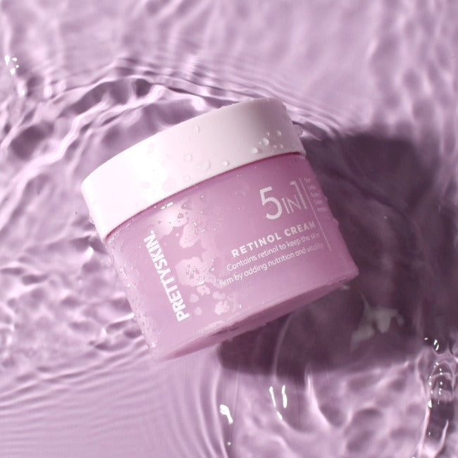 PRETTYSKIN - 5 In 1 Retinol Cream - 50ml
