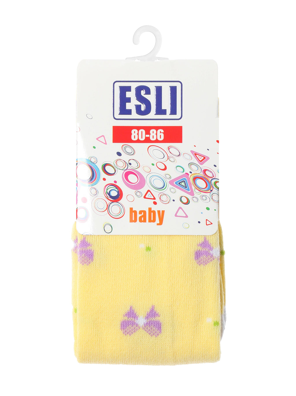 #12С-20СПЕ(417) - Conte/Esli Kids Cotton Tights For Girls 12/24m.