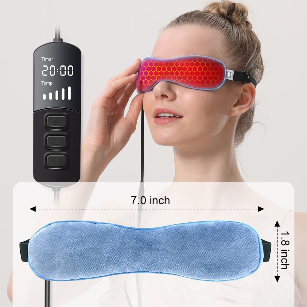 AROMA SEASON Professional Heated Eye Mask