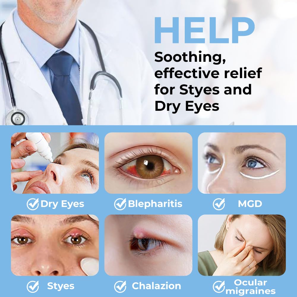 AROMA SEASON Professional Heated Eye Mask