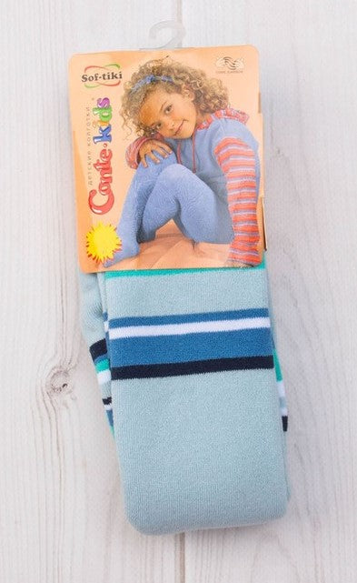 #7С-38СП(223) - Sof-tiki Conte-Kids Cotton Terry Tights for Girls & Boys 12/24m.