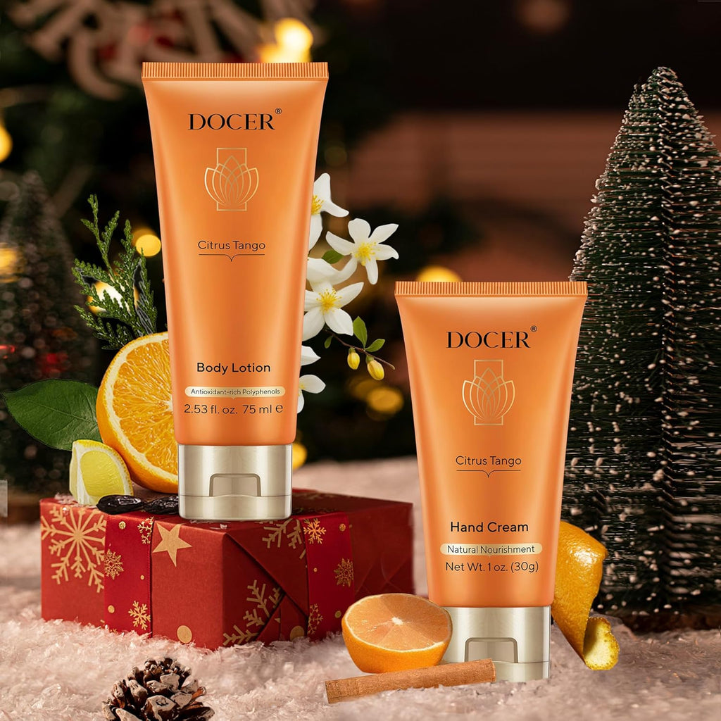 DOCER Citrus Tango Premium Spa Kit