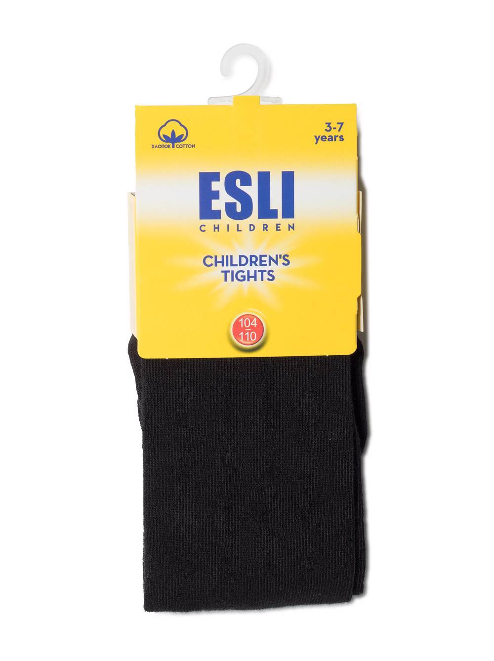 #19С-188СПЕ(000) - Conte/Esli Kids Classic Solid Cotton Tights For Girls & Boys 12/24m.-16yr.