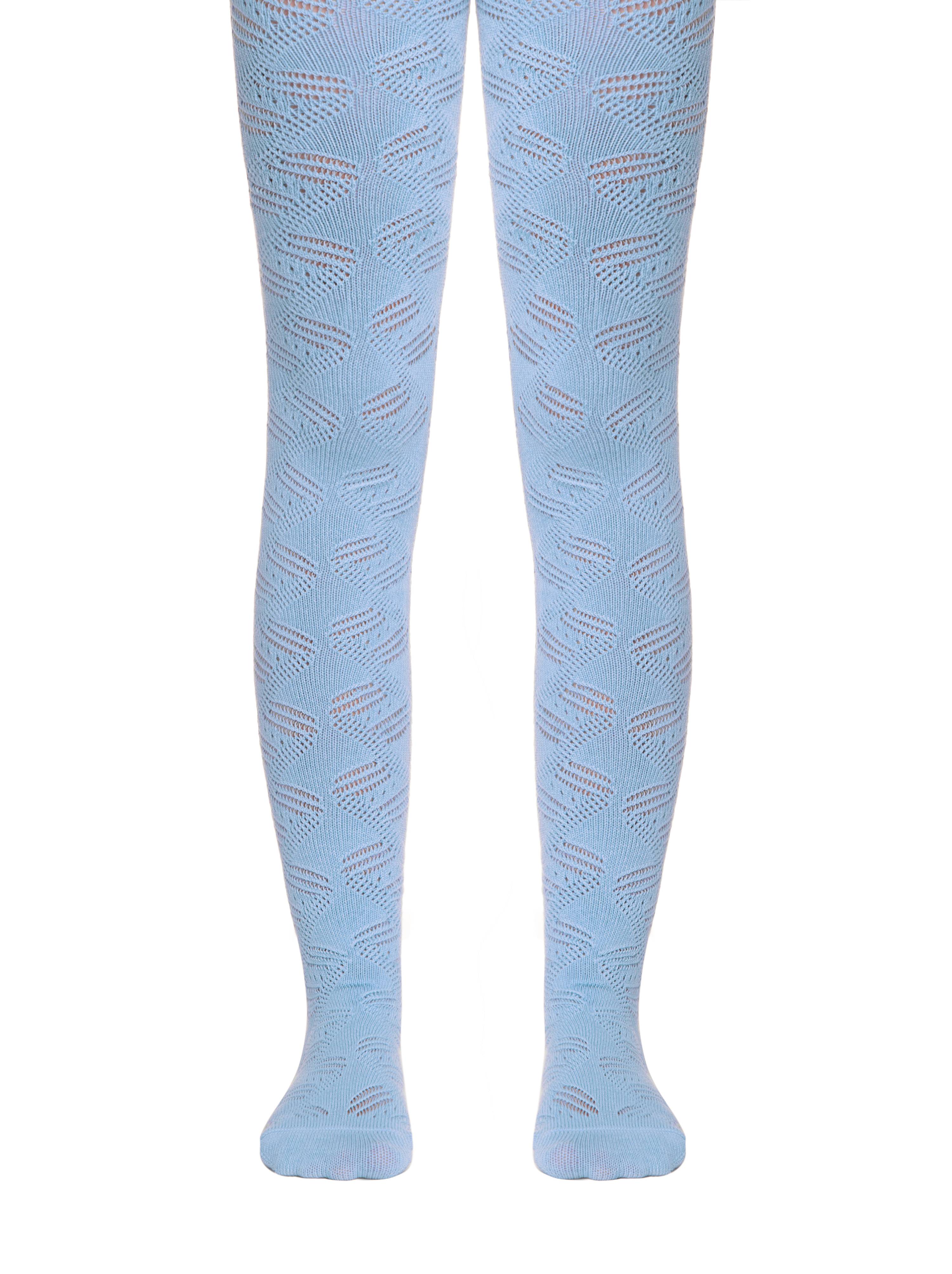 #7С-80СП(272) - Miss Conte-Kids Openwork Cotton Tights For Girls 6yr.-8yr.