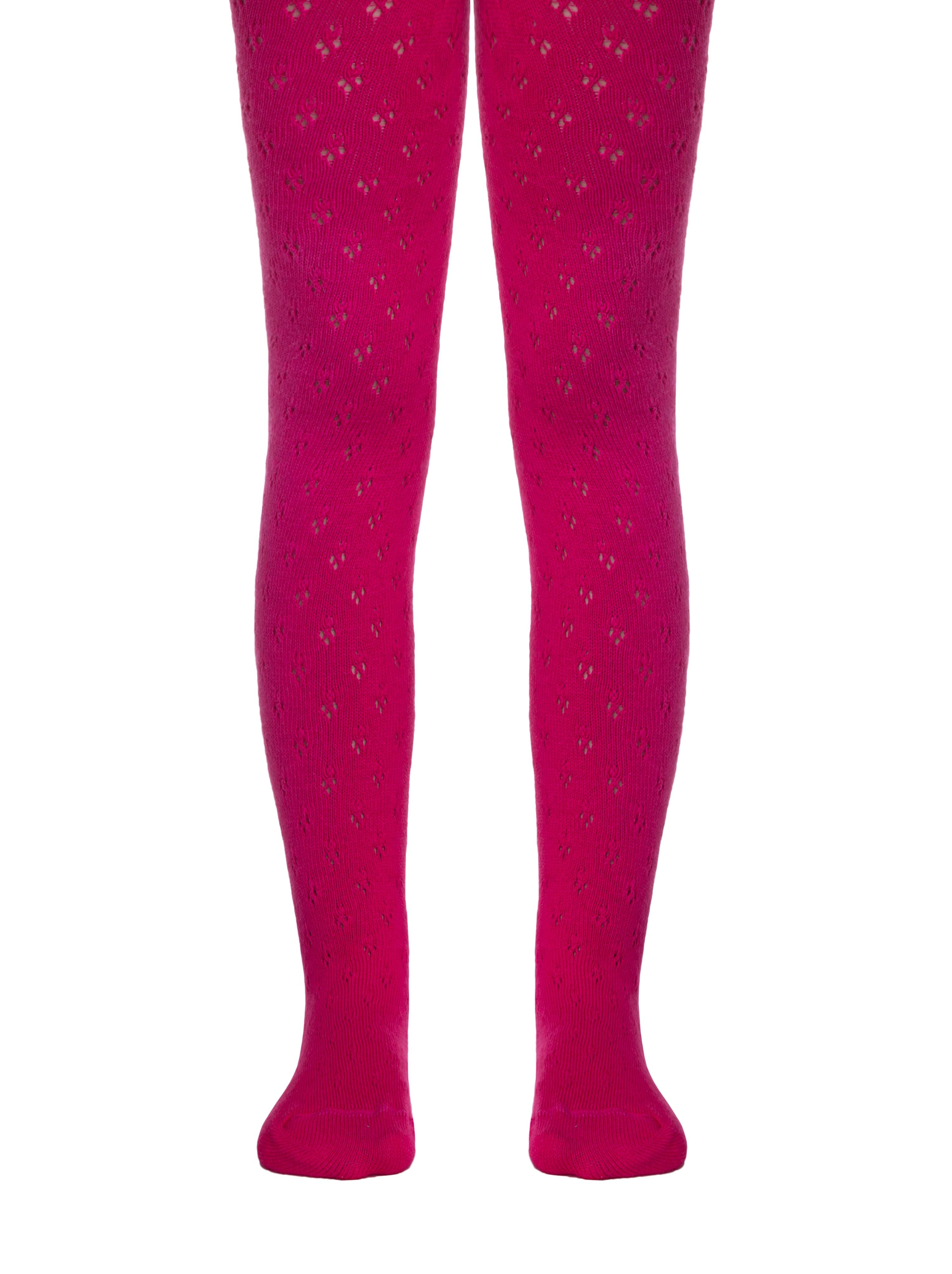 #7С-80СП(404) - Miss Conte-Kids Openwork Cotton Tights For Girls 2yr.-4yr.