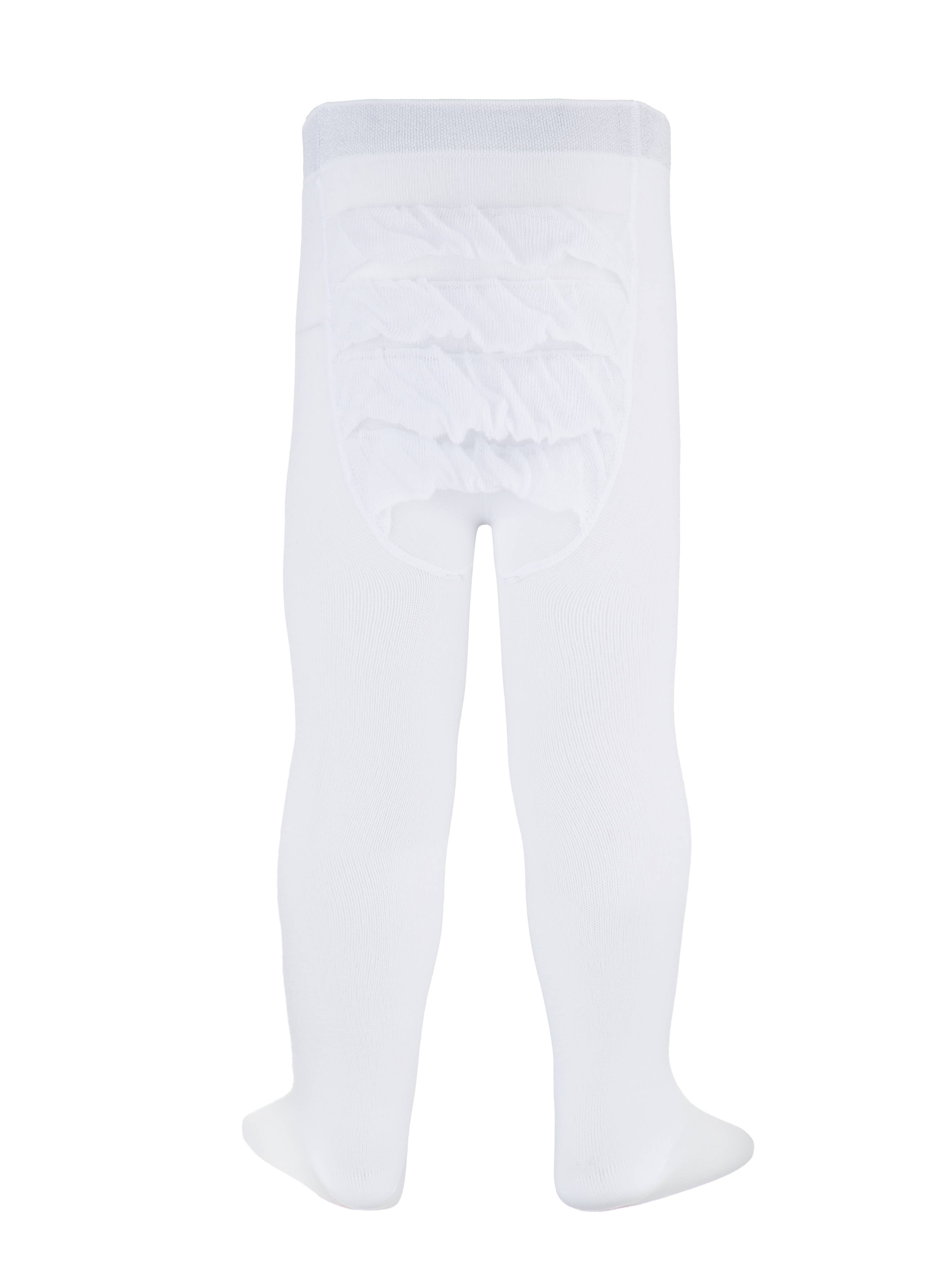 #19С-115СП(542) - Tip-Top Conte-Kids Classic Solid Cotton Tights For Girls 0/12m. & 12/24m.
