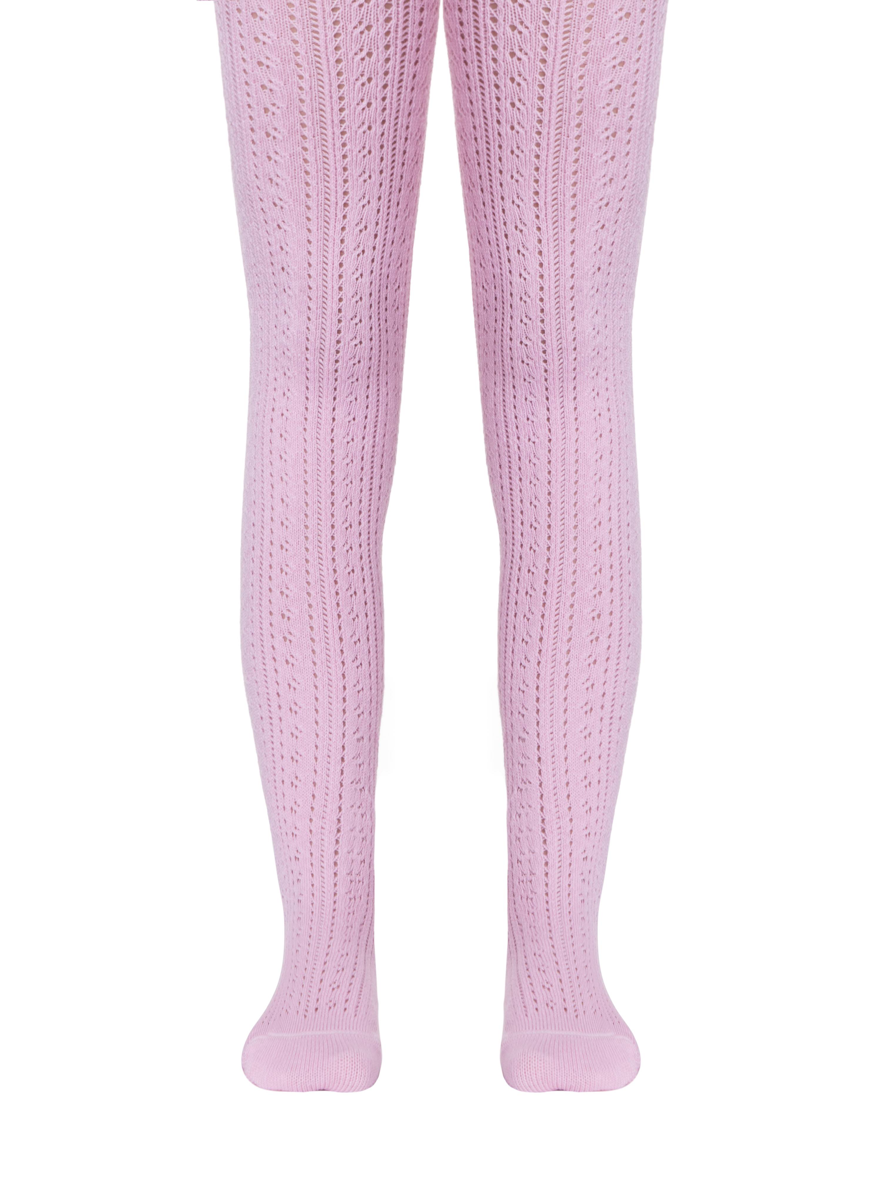 #7С-80СП(270) - Miss Conte-Kids Openwork Cotton Tights For Girls 2yr.-4yr.