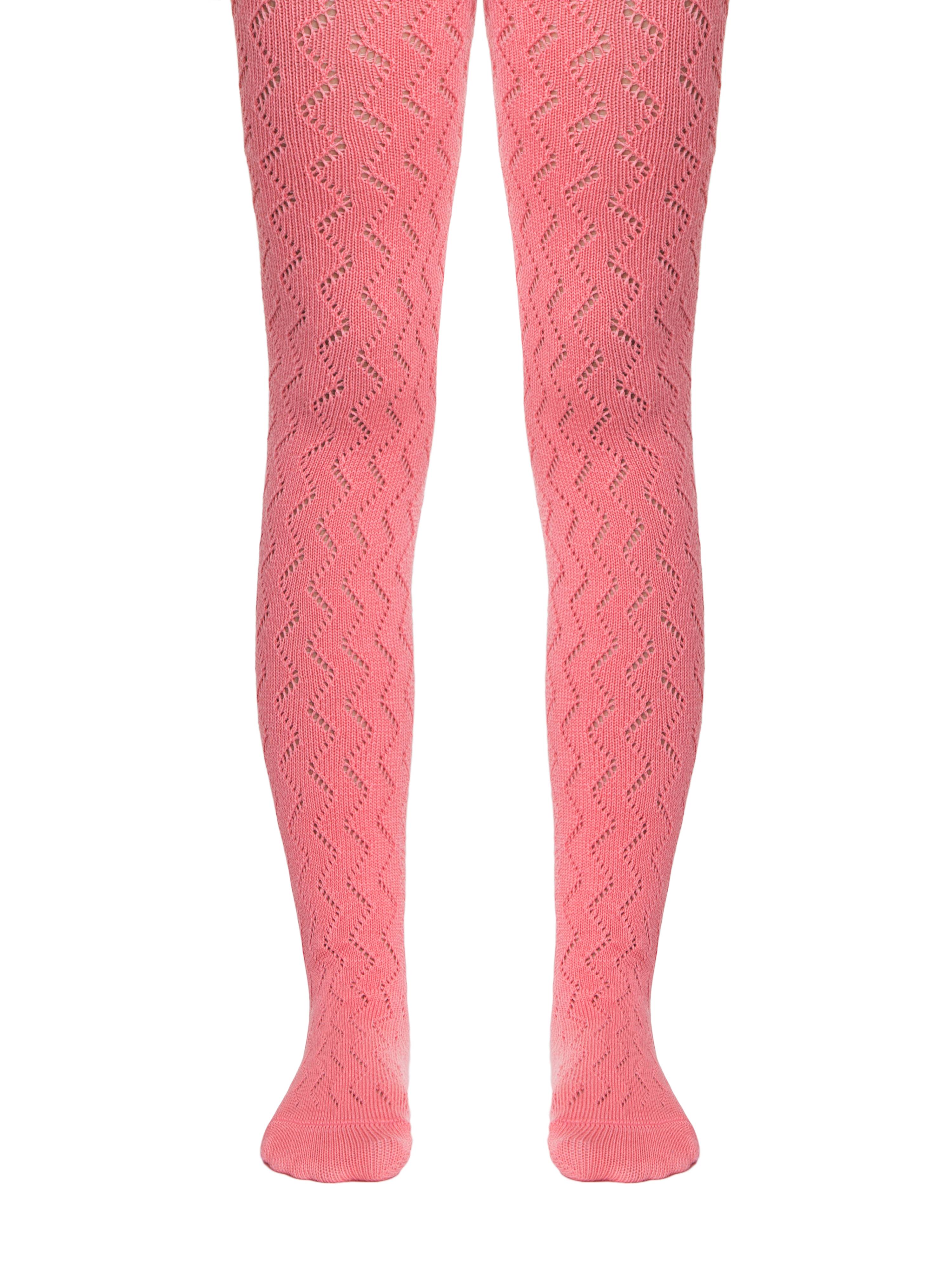 #7С-80СП(268) - Miss Conte-Kids Openwork Cotton Tights For Girls 2yr.-4yr.