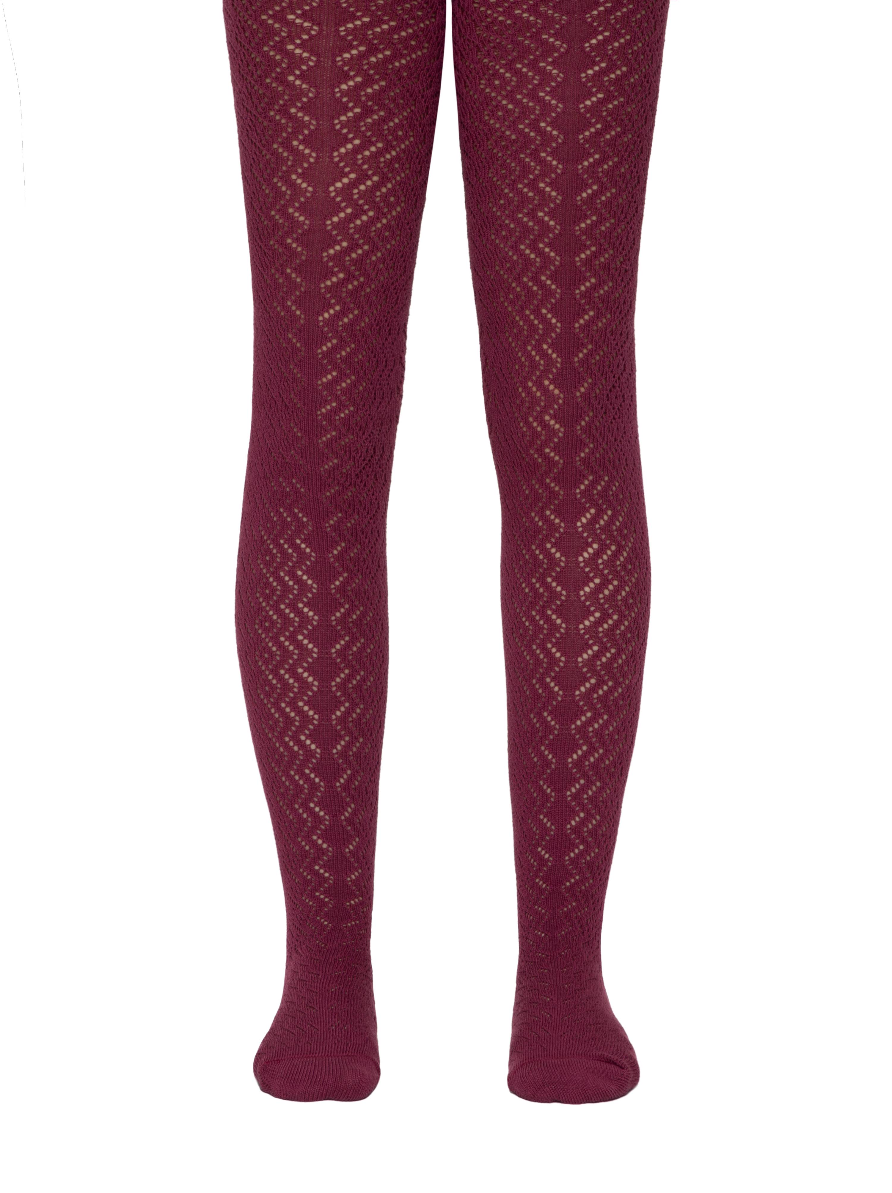 #7С-80СП(273) - Miss Conte-Kids Openwork Cotton Tights For Girls 10yr.-12yr.
