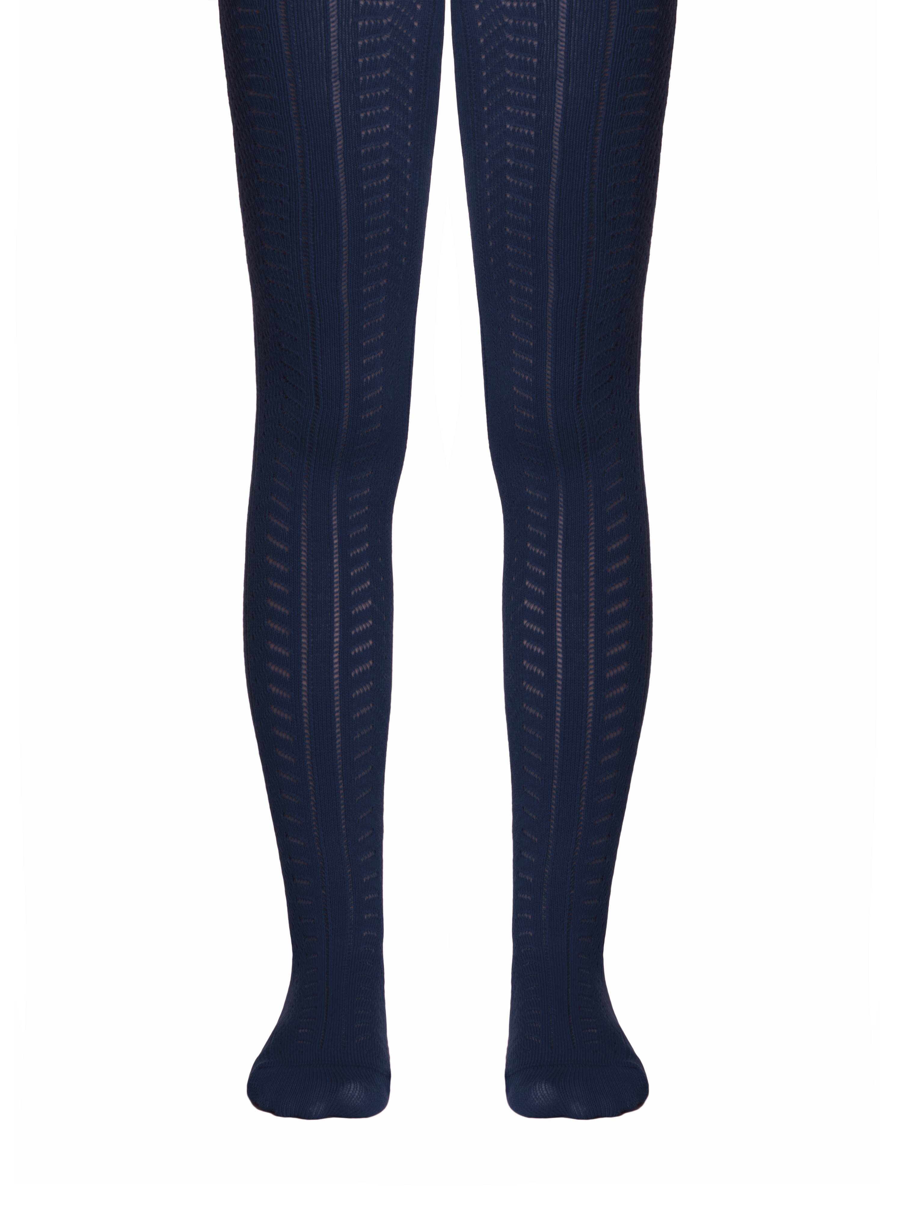 #7С-80СП(267) - Miss Conte-Kids Openwork Cotton Tights For Girls 6yr.-8yr.