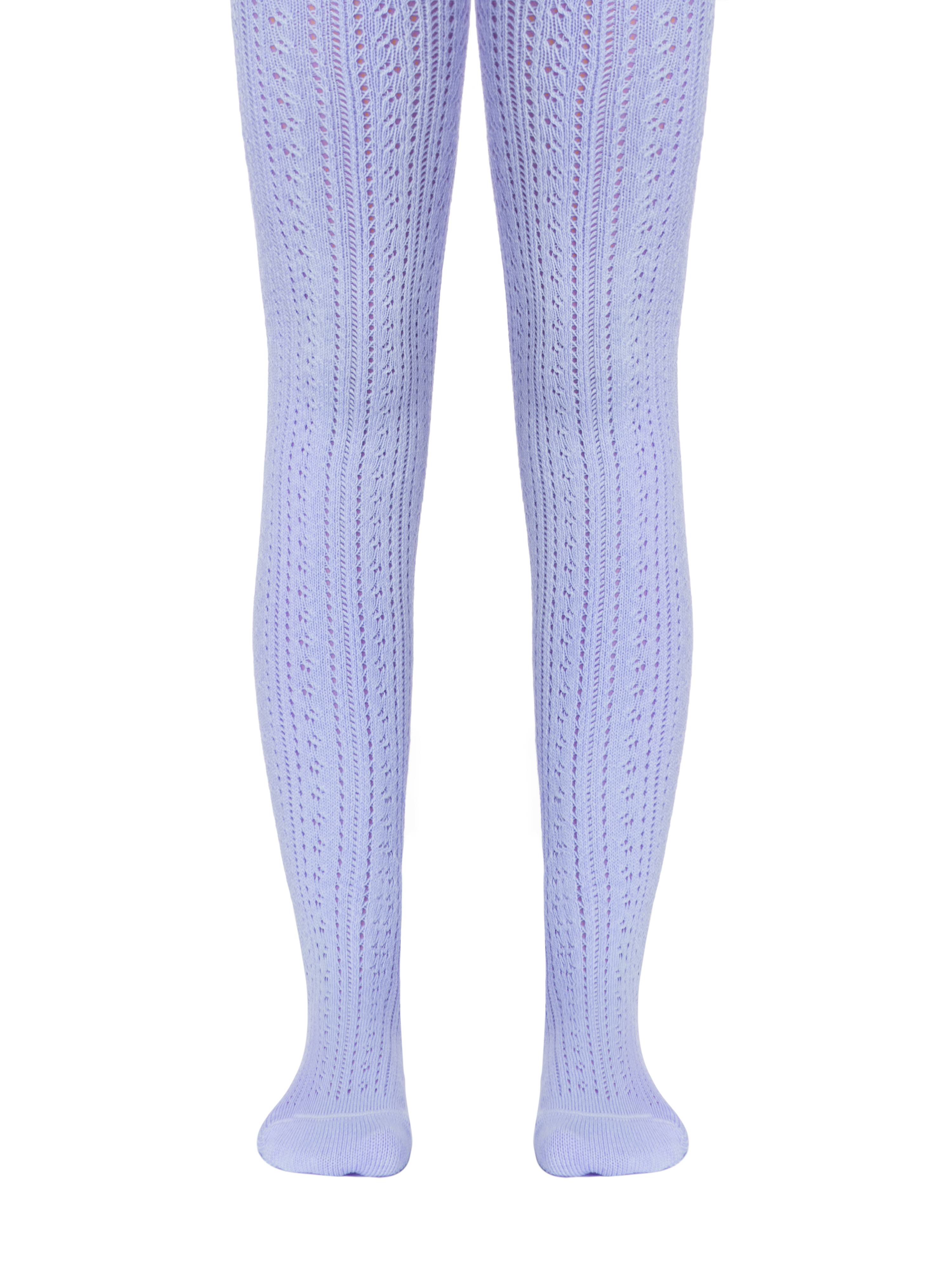 #7С-80СП(270) - Miss Conte-Kids Openwork Cotton Tights For Girls 2yr.-4yr.