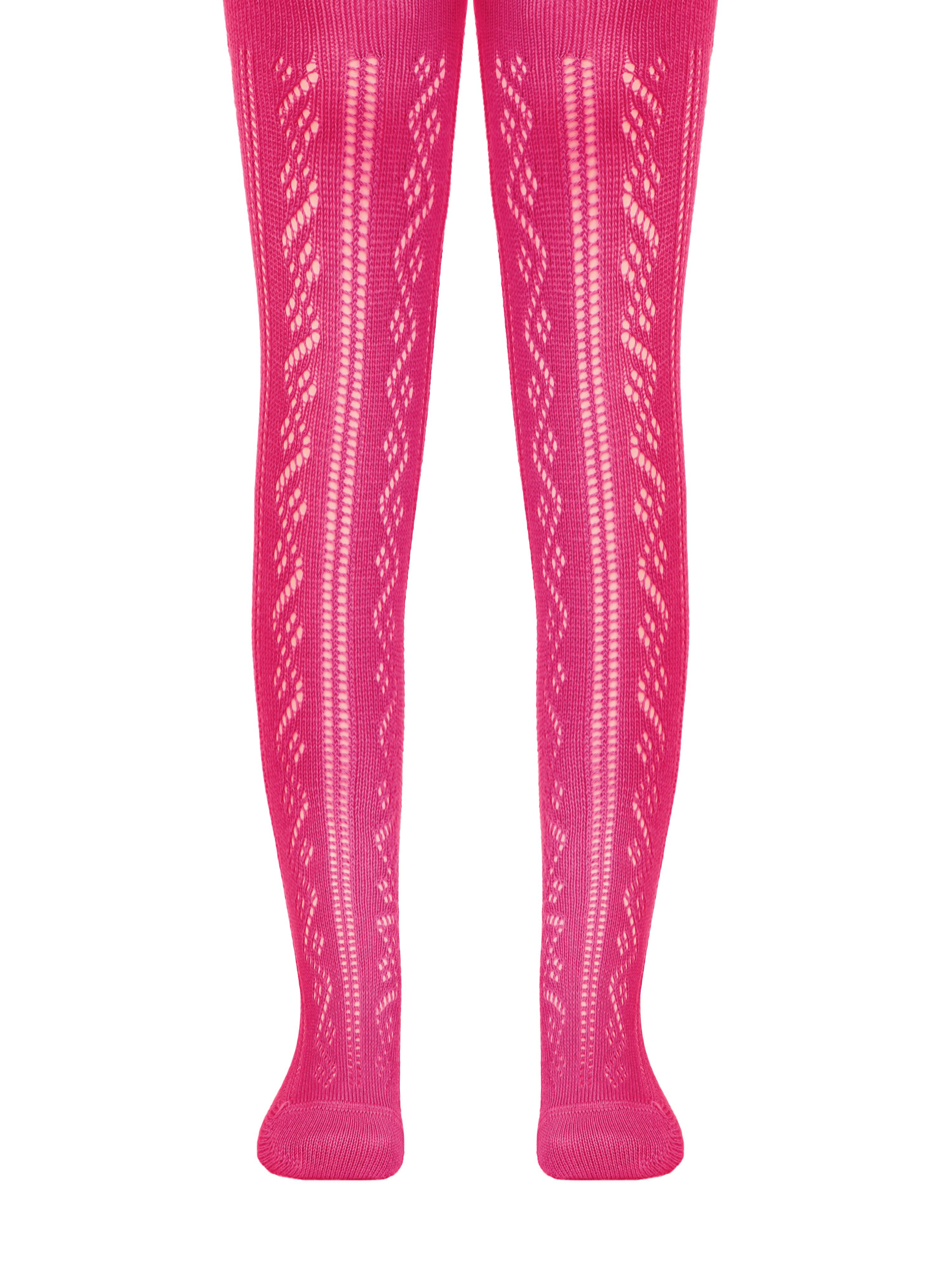 #7С-80СП(266) - Miss Conte-Kids Openwork Cotton Tights For Girls 0/12m.-12/24m.
