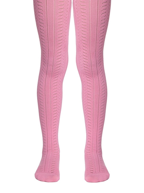 #7С-80СП(267) - Miss Conte-Kids Openwork Cotton Tights For Girls 6yr.-8yr.