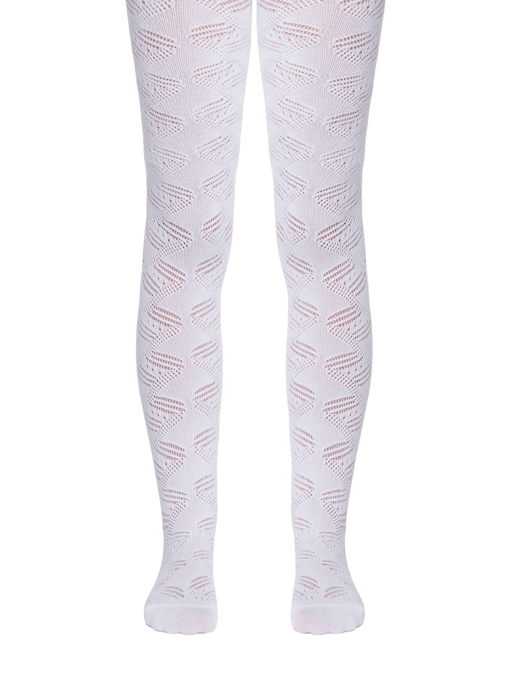 #7С-80СП(272) - Miss Conte-Kids Openwork Cotton Tights For Girls 6yr.-8yr.