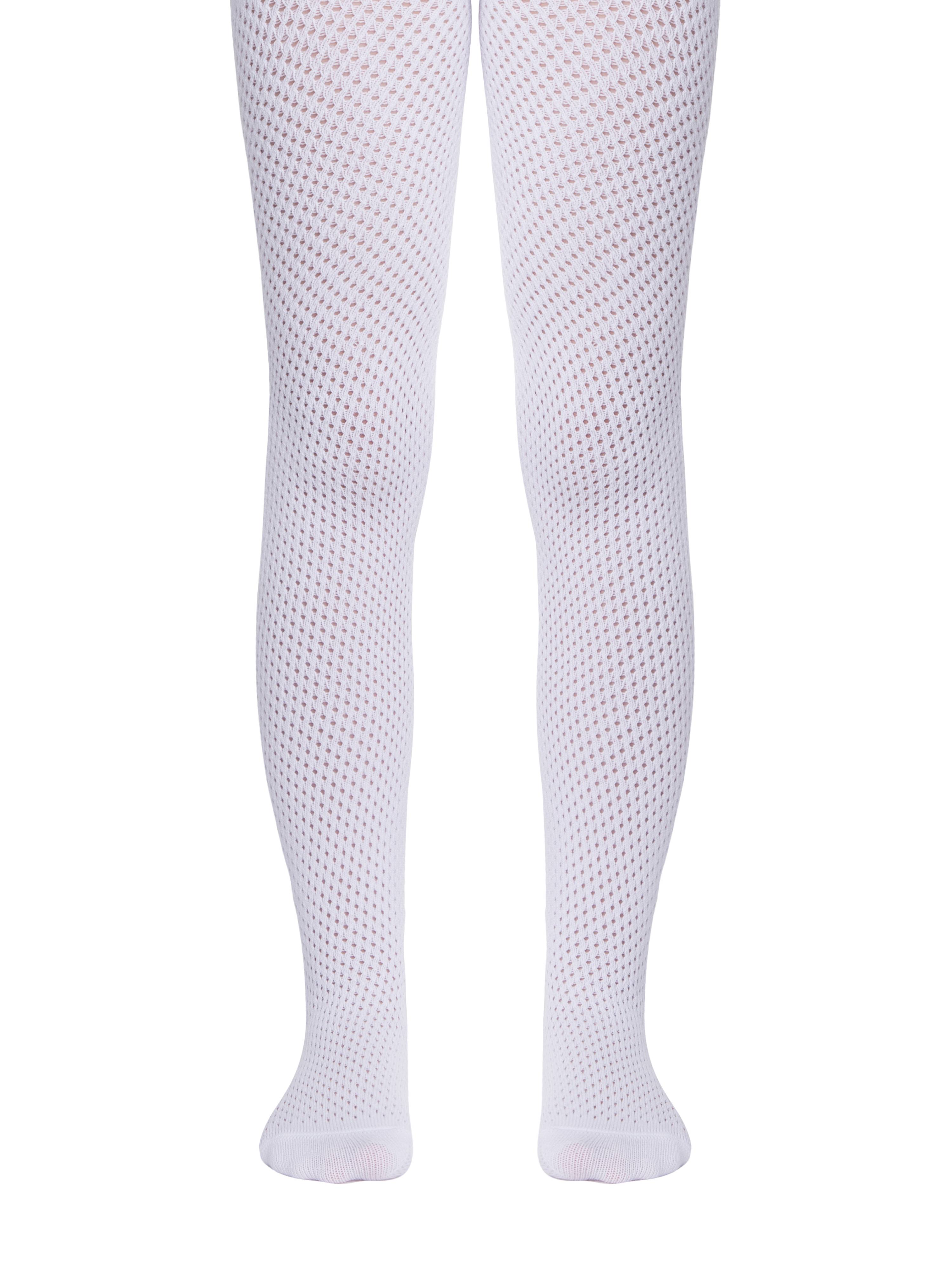 #7С-80СП(269) - Miss Conte-Kids Openwork Cotton Tights For Girls 6yr.-8yr.